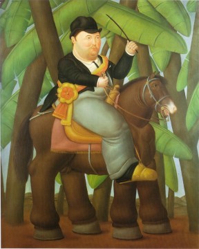 Fernando Botero œuvres - Président Fernand Botero